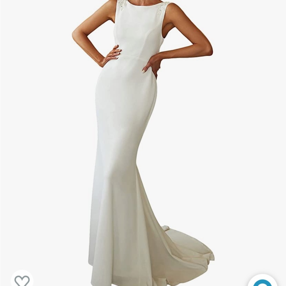 Wedding Dress - Never Worn - Size 10 fits like a 6.